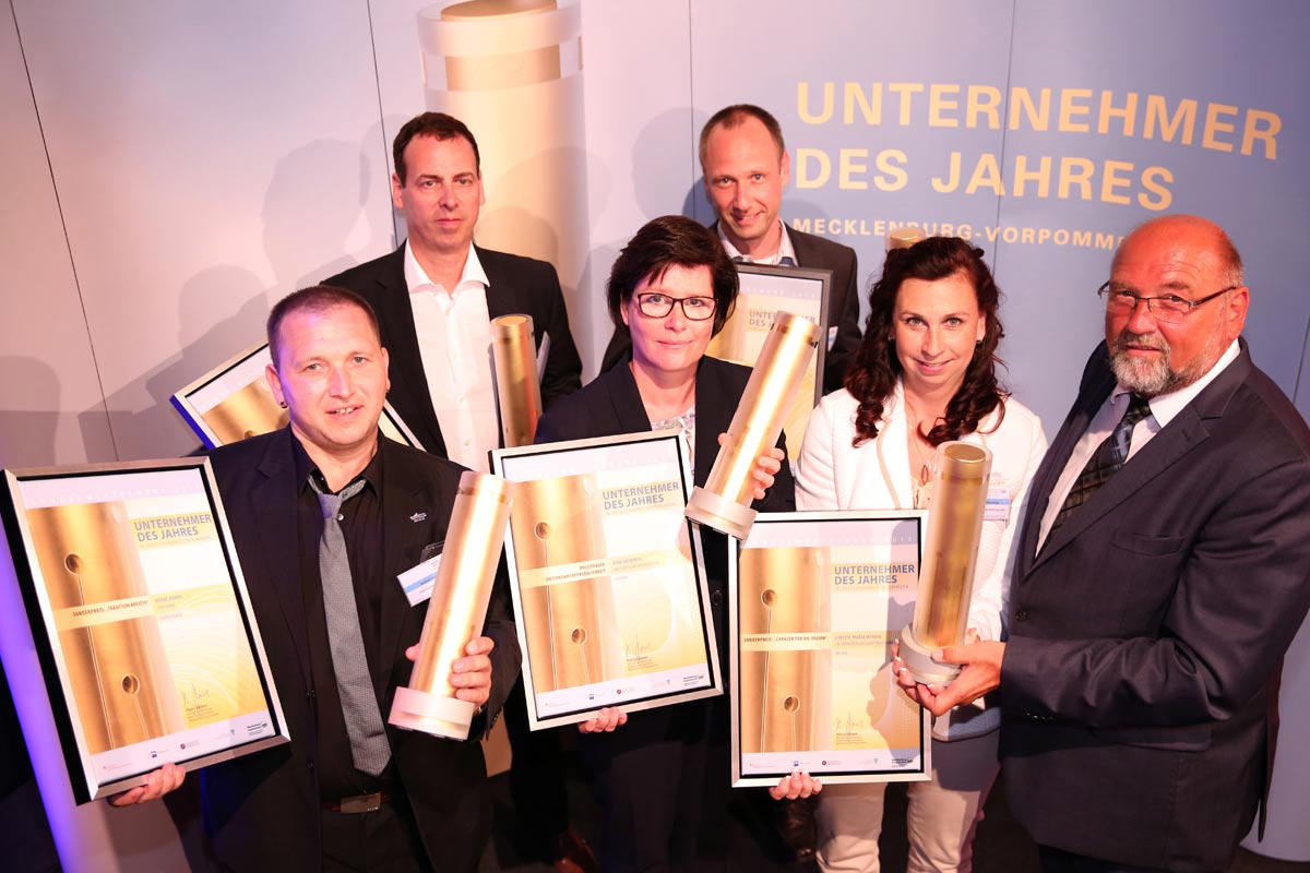 Preisträger Unternehmer des Jahres 2017